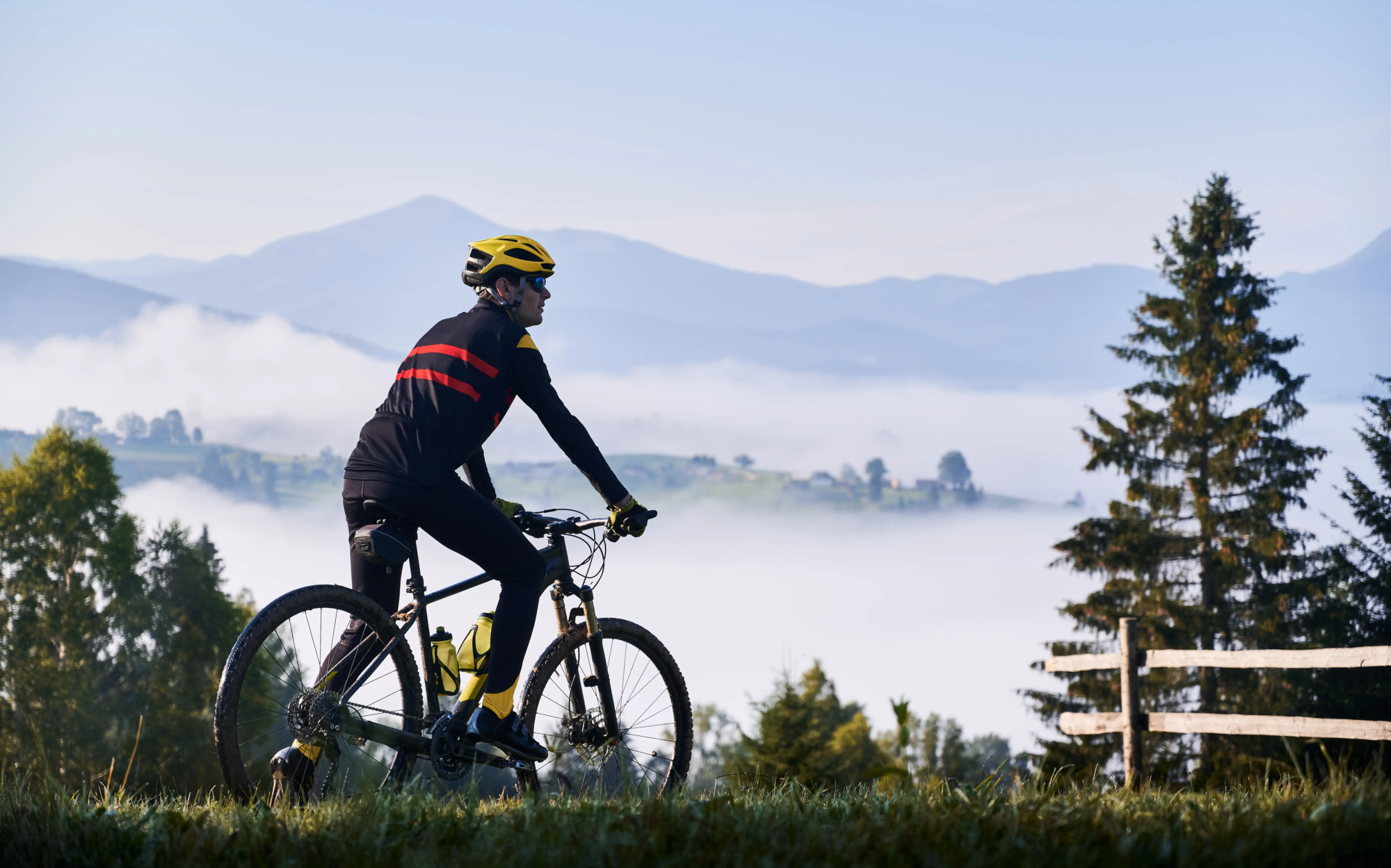 outdoor hiking and cycling