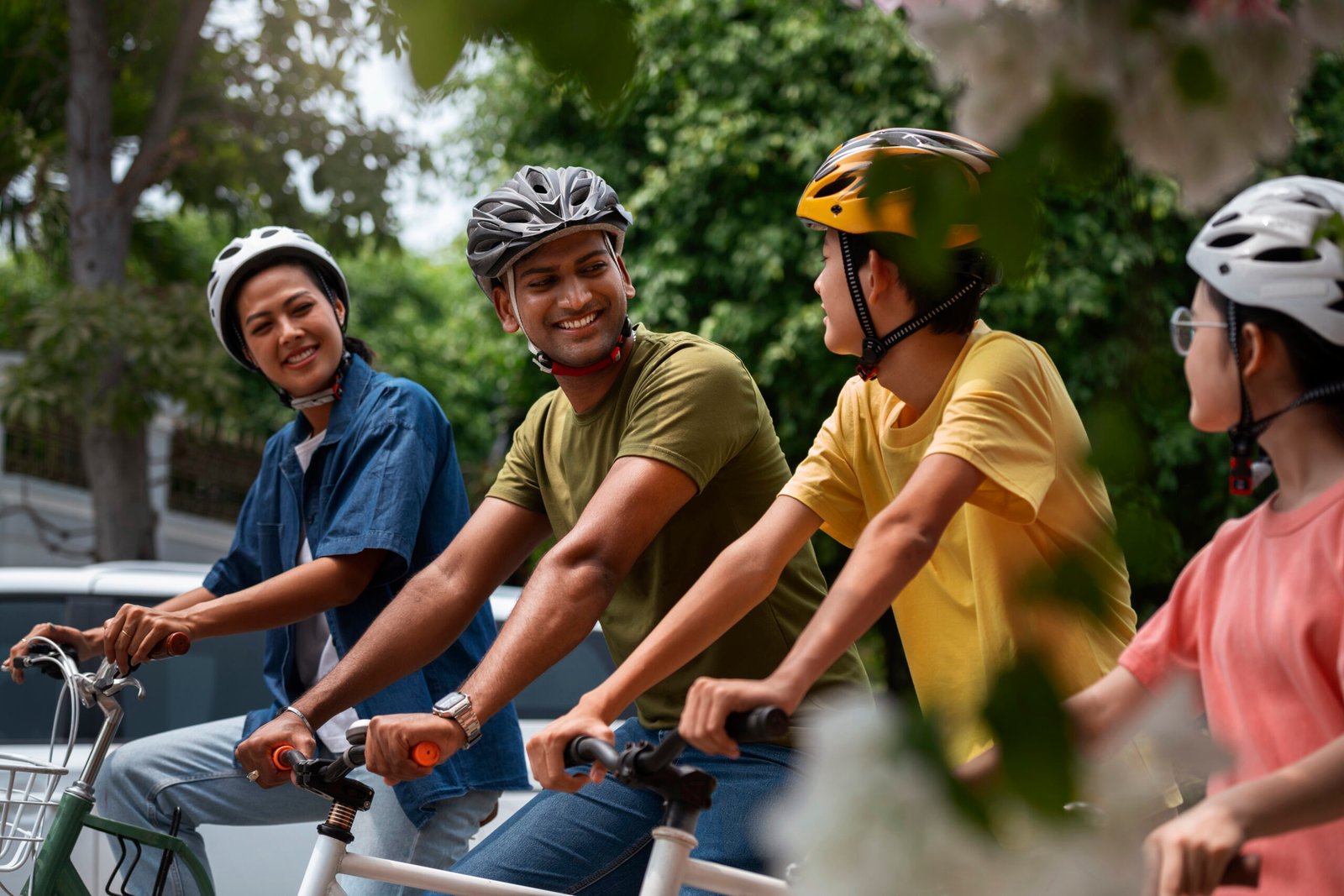 weekend hiking and cycling